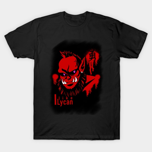 Lycan T-Shirt by Cheese_Wen Art